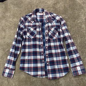 Levi’s button up long sleeve shirt